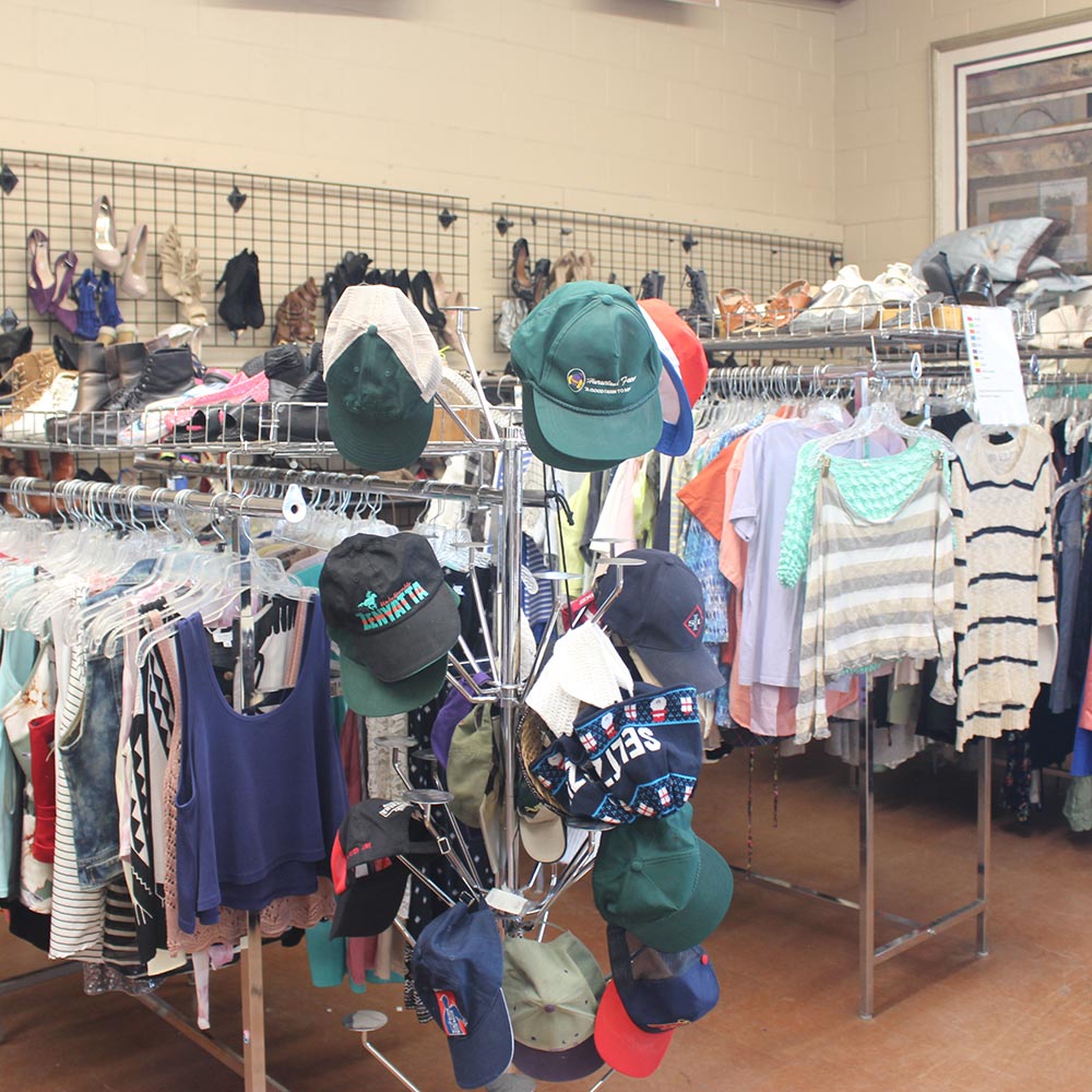 Selection of items available at CVRM's New Life Resale Boutique