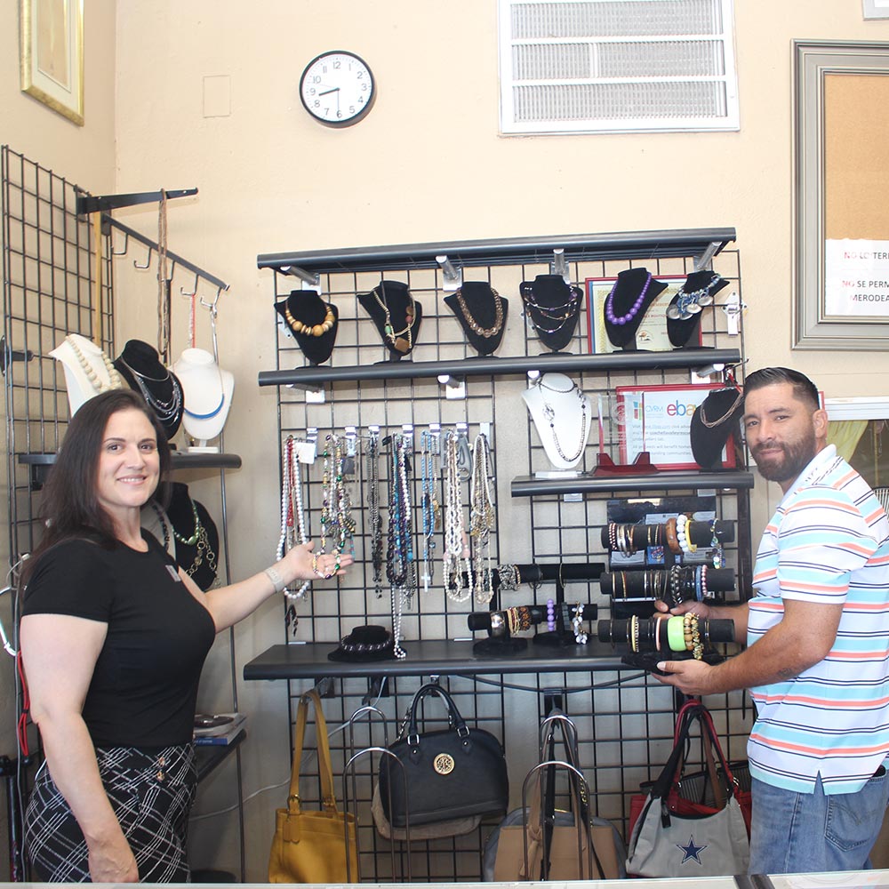 Selection of items available at CVRM's New Life Resale Boutique