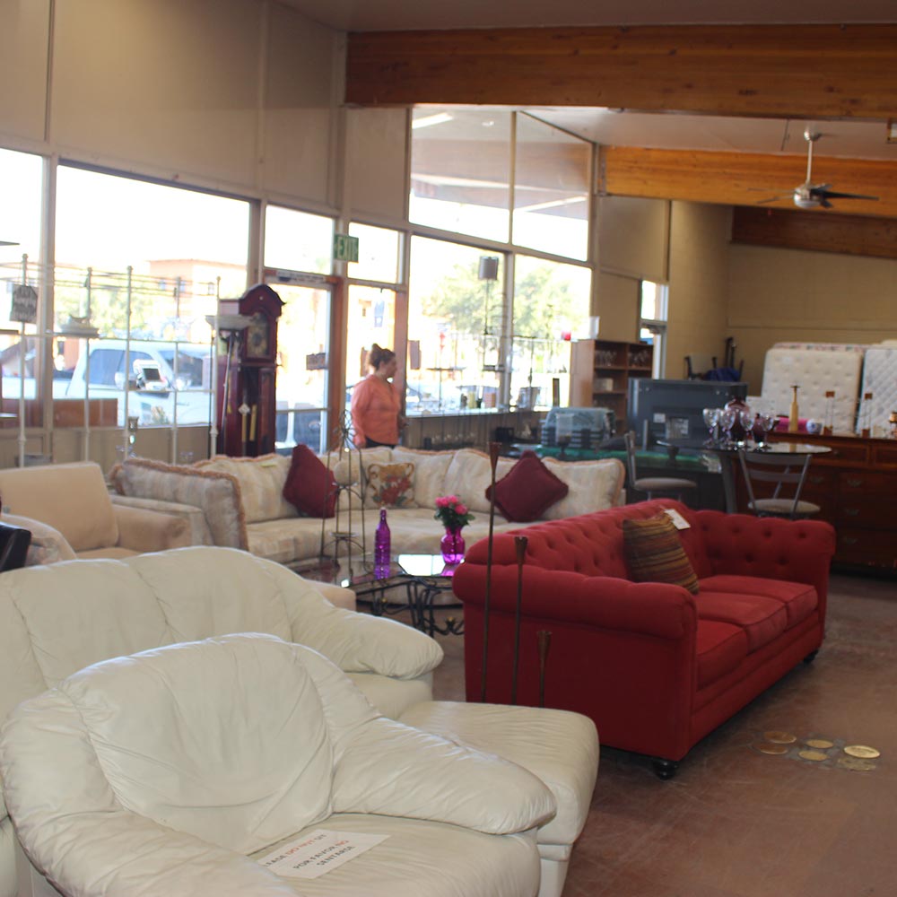 Selection of items available at CVRM's New Life Resale Boutique