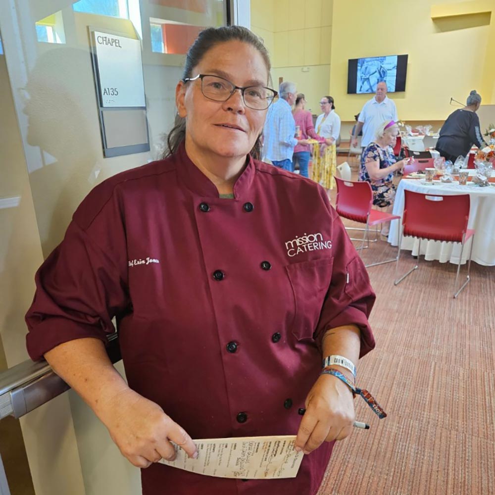 Staff working at Mission Catering