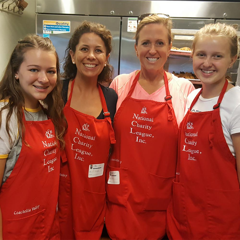 People volunteering at CVRM