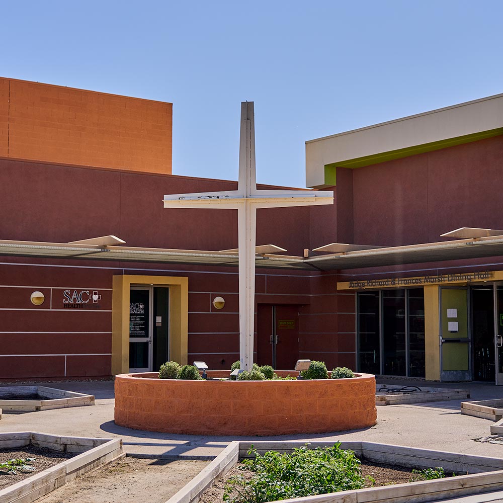 Courtyard at CVRM facilities