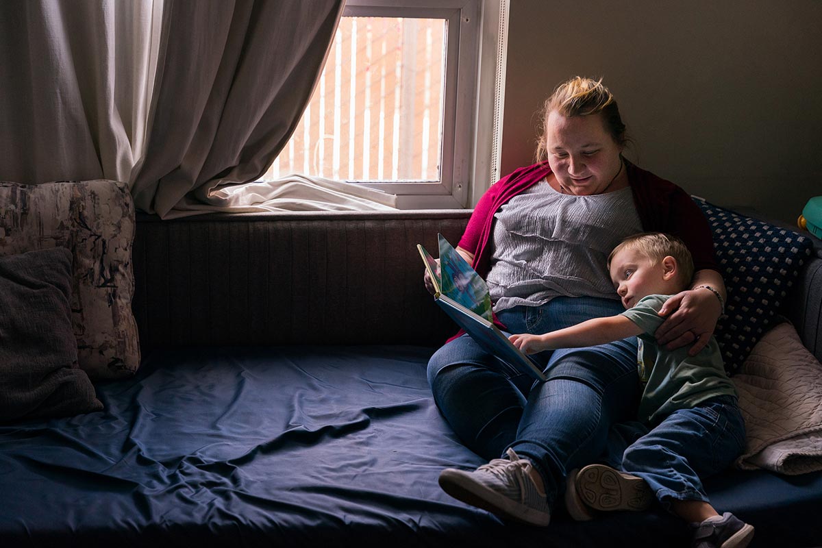 Mother and child at CVRM